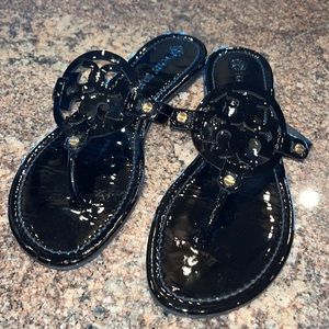 Tory Burch Miller Patent Leather Sandal